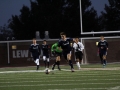 SNEAKY SCHMITT Junior Cole Schmitt sprints the ball down the field. The first regionals game against Wichita Haysville went 2-1 in favor of Manhattan on Oct. 29. Photo by Julianna Poe