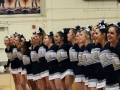 Cheerleaders from MHS hype up the crowd moments before the game begins.