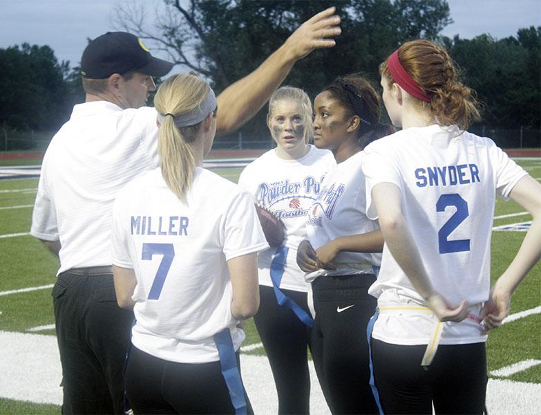 Powderpuff game brings football, fun to girls at MHS