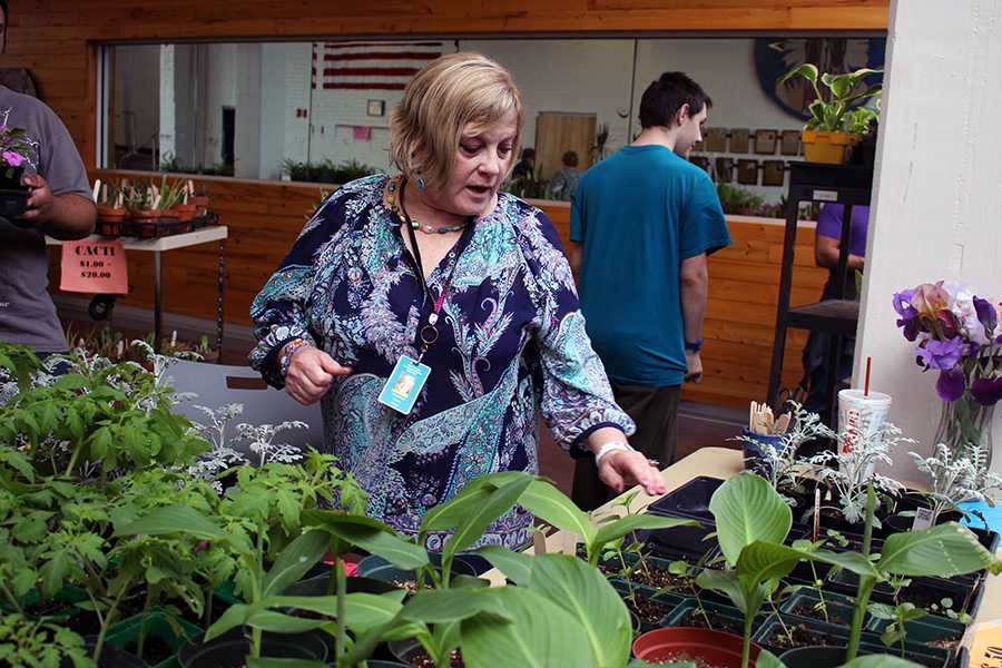 Green House sells plants