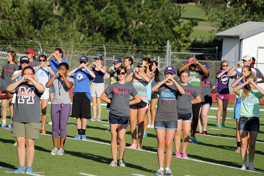 Students participate in annual Drill Down