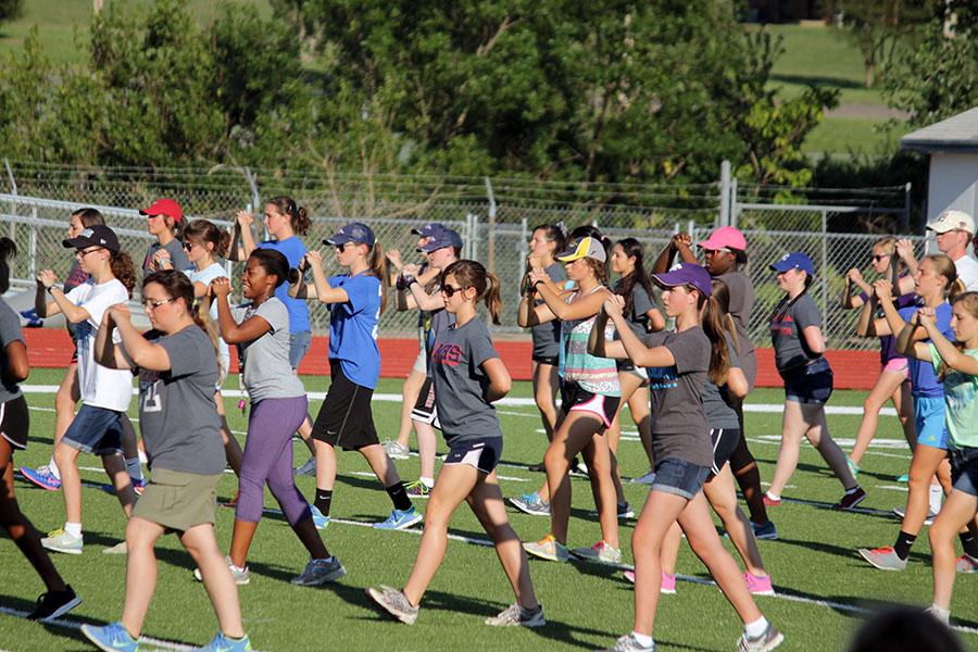 Students participate in annual Drill Down