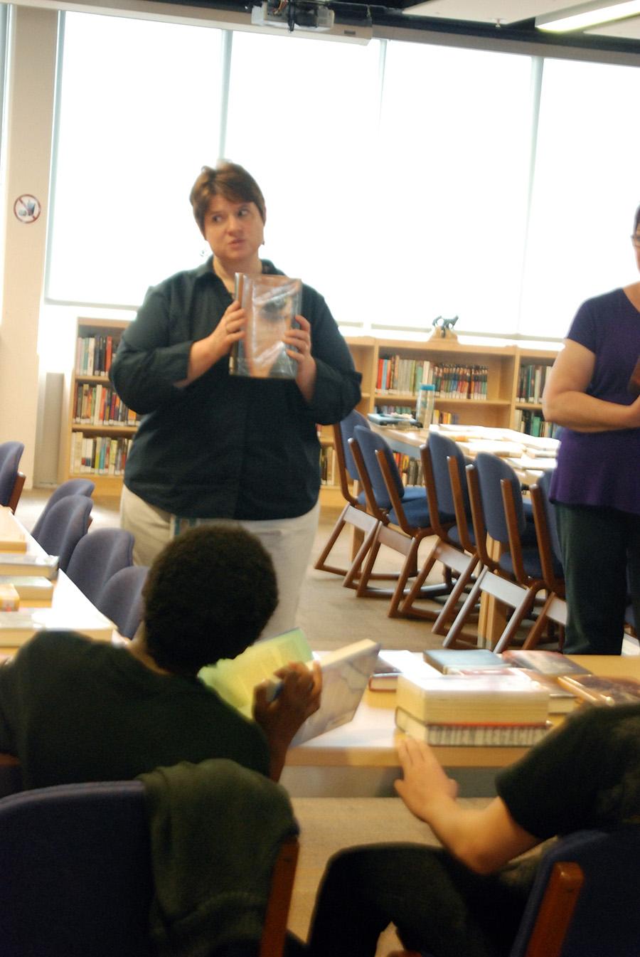 Sophomores experience Book Talk