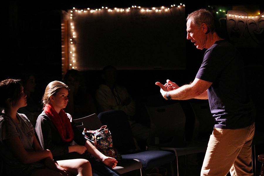 Pro actor makes visit to MHS drama classes
