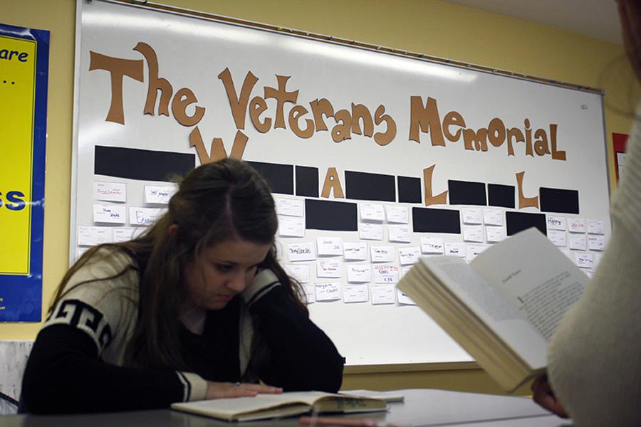 Seniors honor military personnel