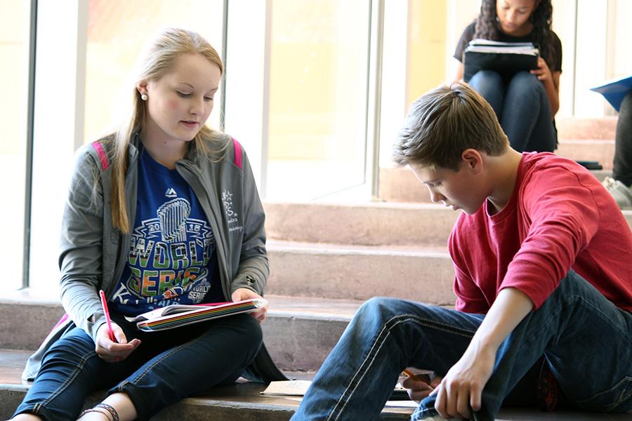 Students solve functions for feasts
