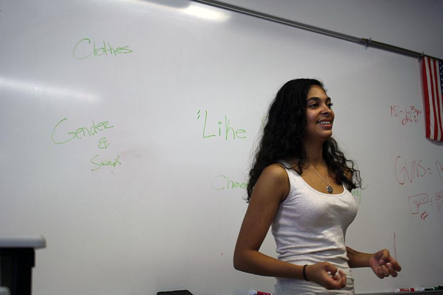 Juniors create mock protests