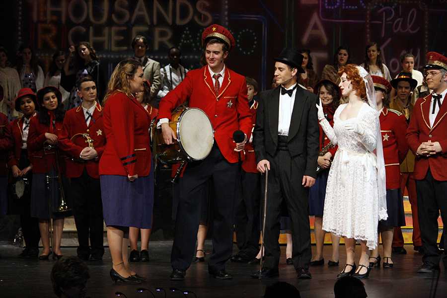 First performance of 'Guys and Dolls' put on