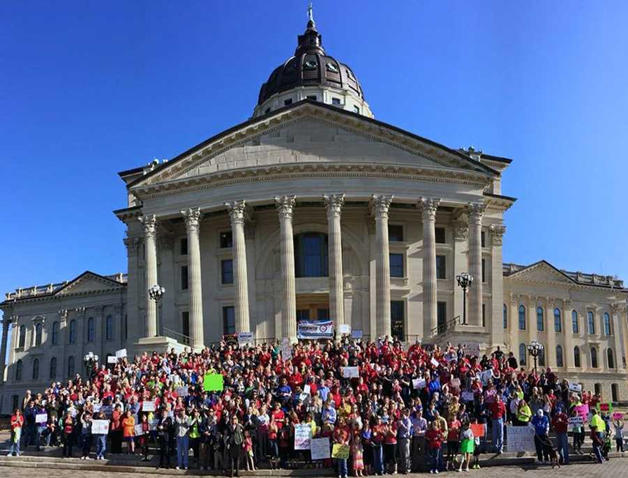 Colburn walks to Topeka for Kansas kids