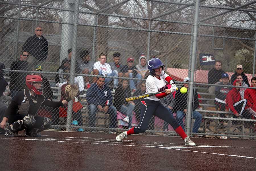 Softball splits with T-High