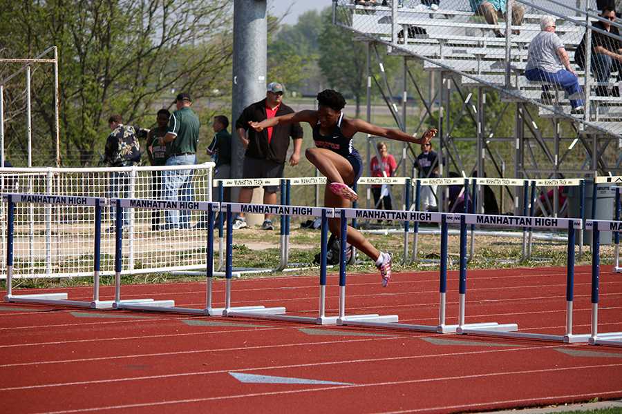Track competes at home, KU Relays