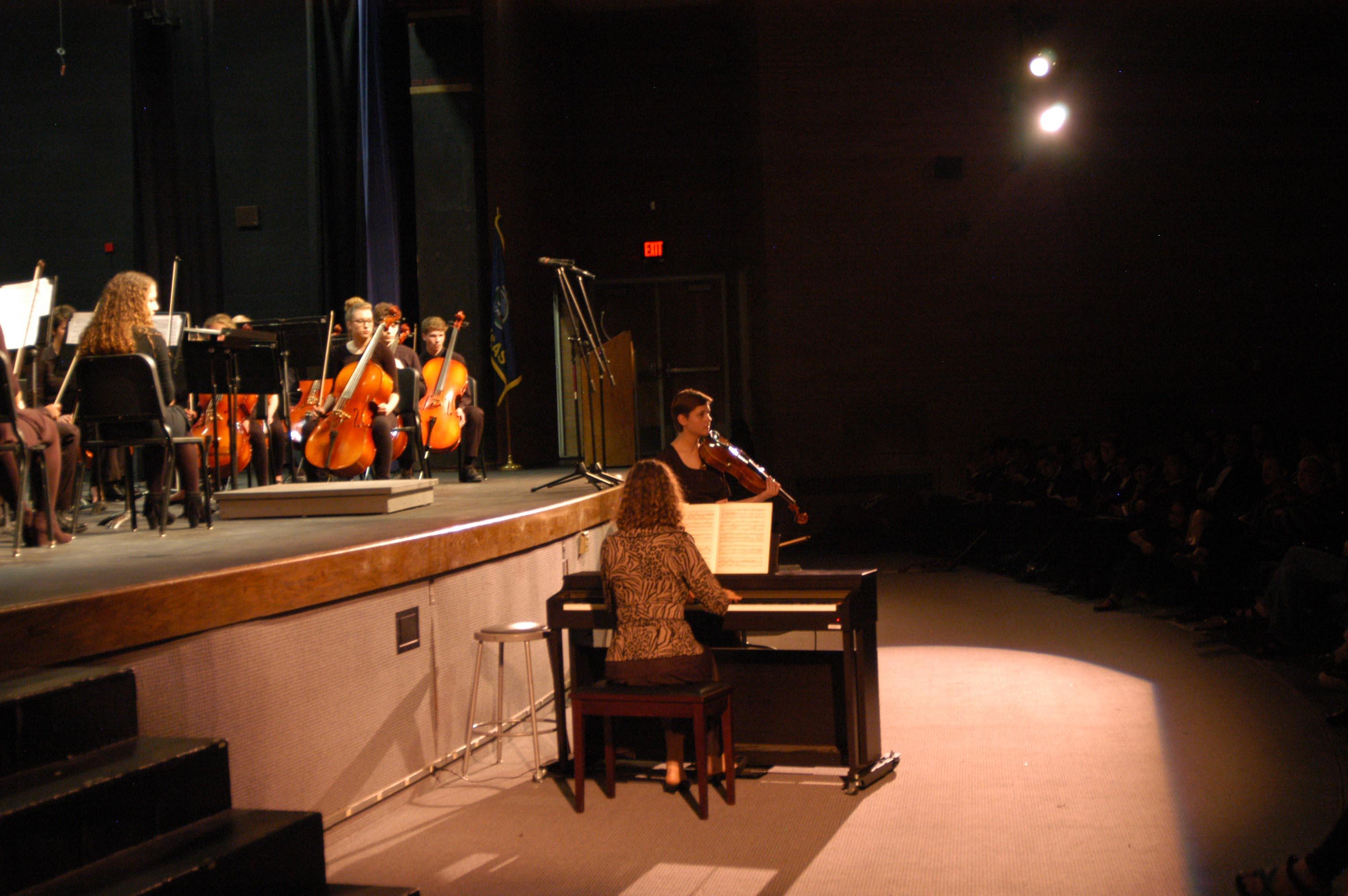Final orchestra concert tribute to seniors, character-driven performance