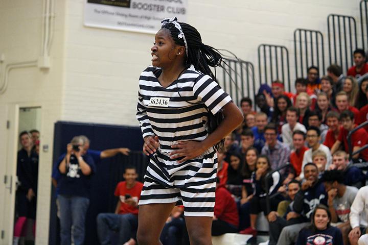 Fall Homecoming pep rally