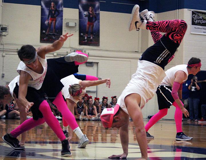 Fall Homecoming pep rally