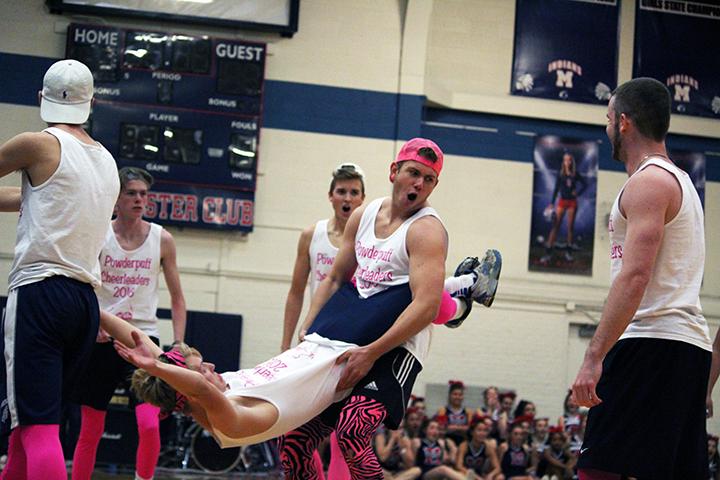 Fall Homecoming pep rally