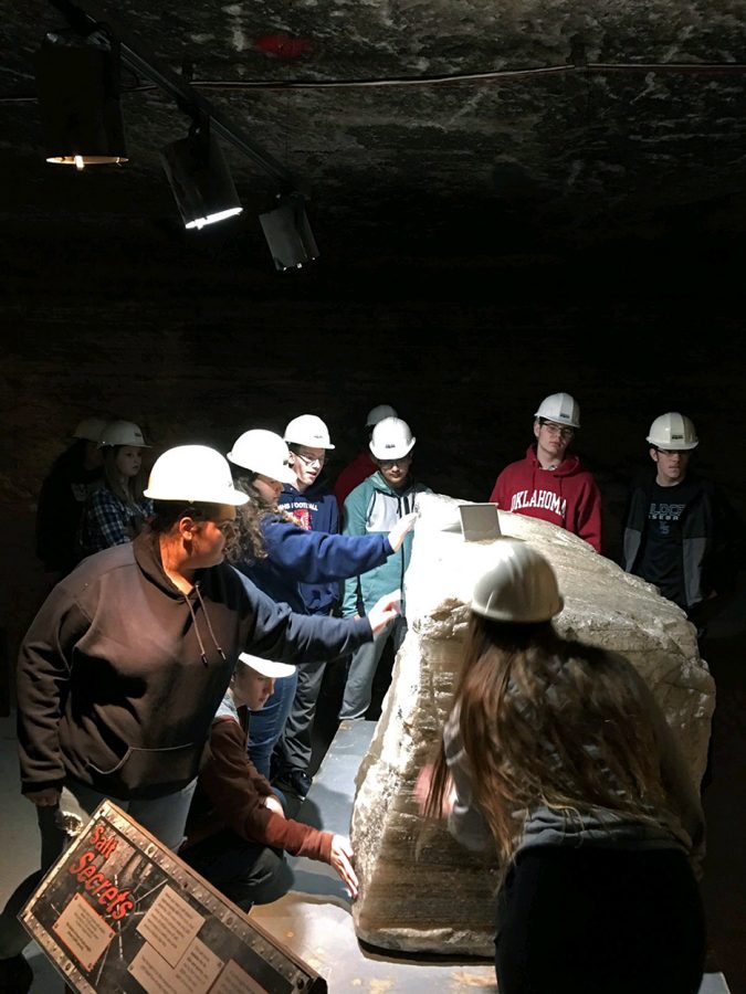 Students, scholars travel to salt mines