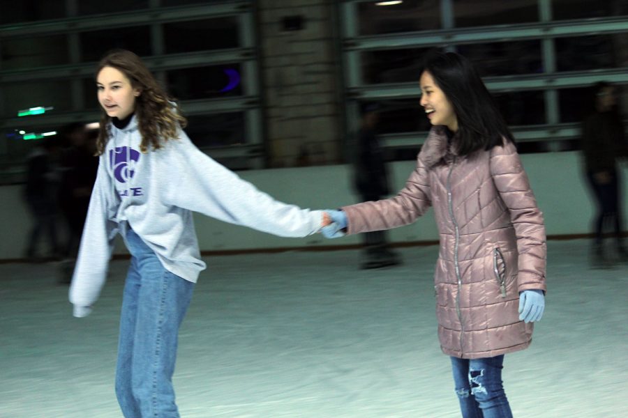 AFS goes ice skating