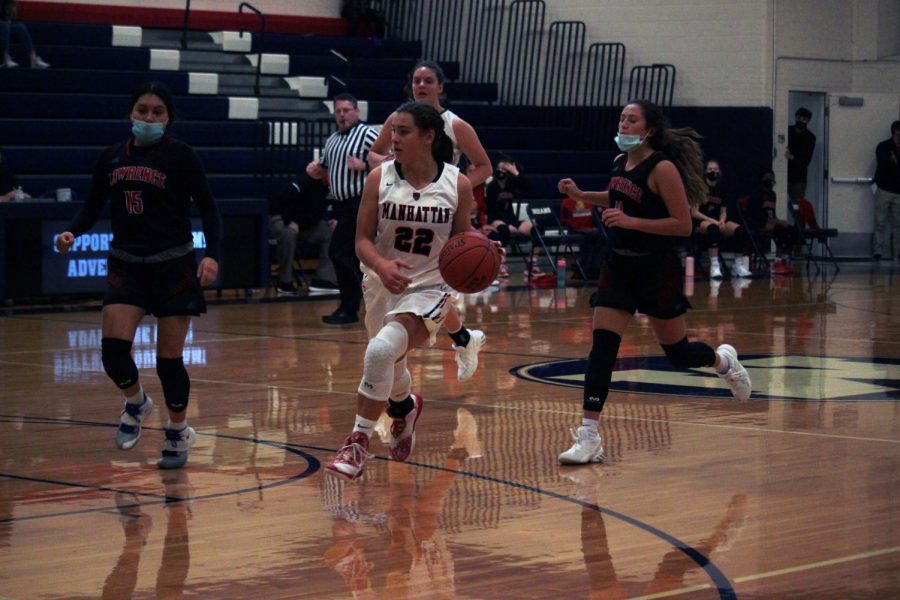 Girls basketball wins season starter