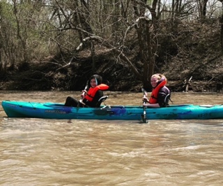 Environmental club helps clean Kansas River