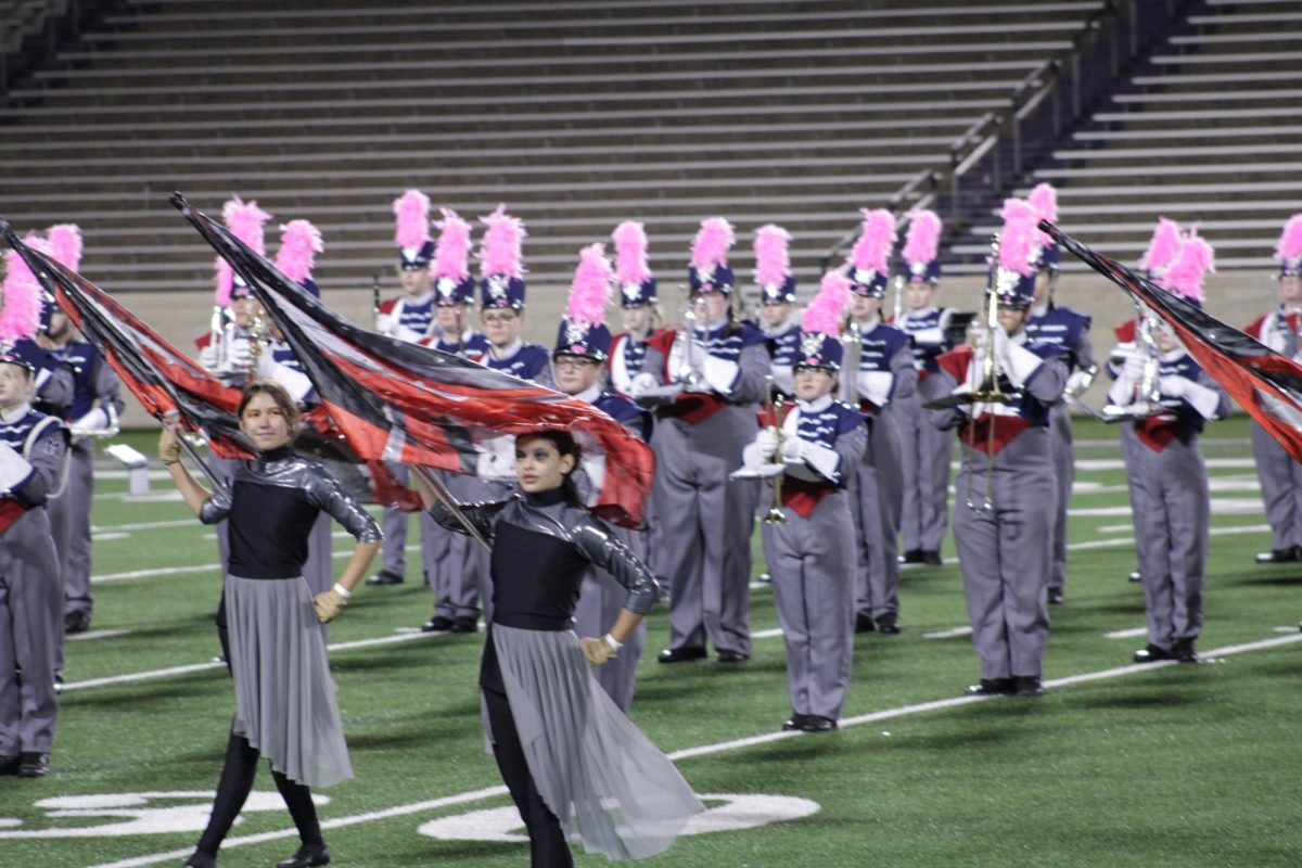 Marching+Band+performs+for+Veterans+Day