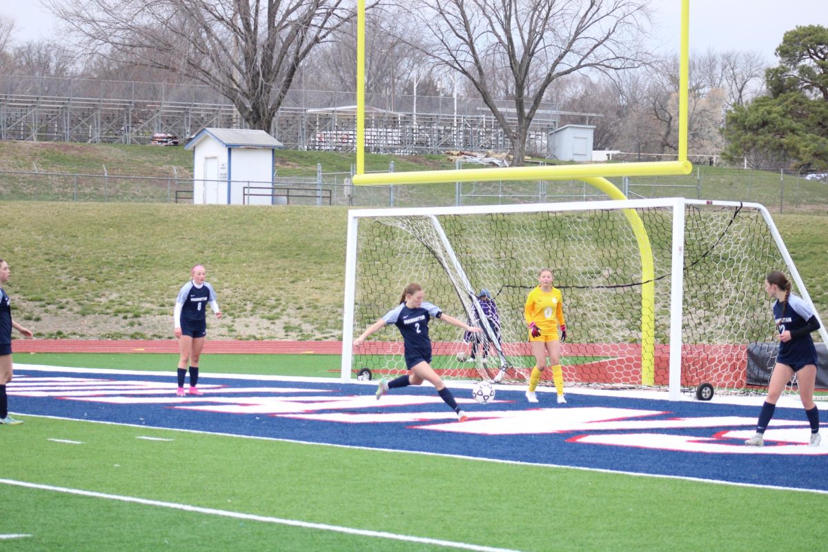 Soccer battles back to beat Topeka 2-1