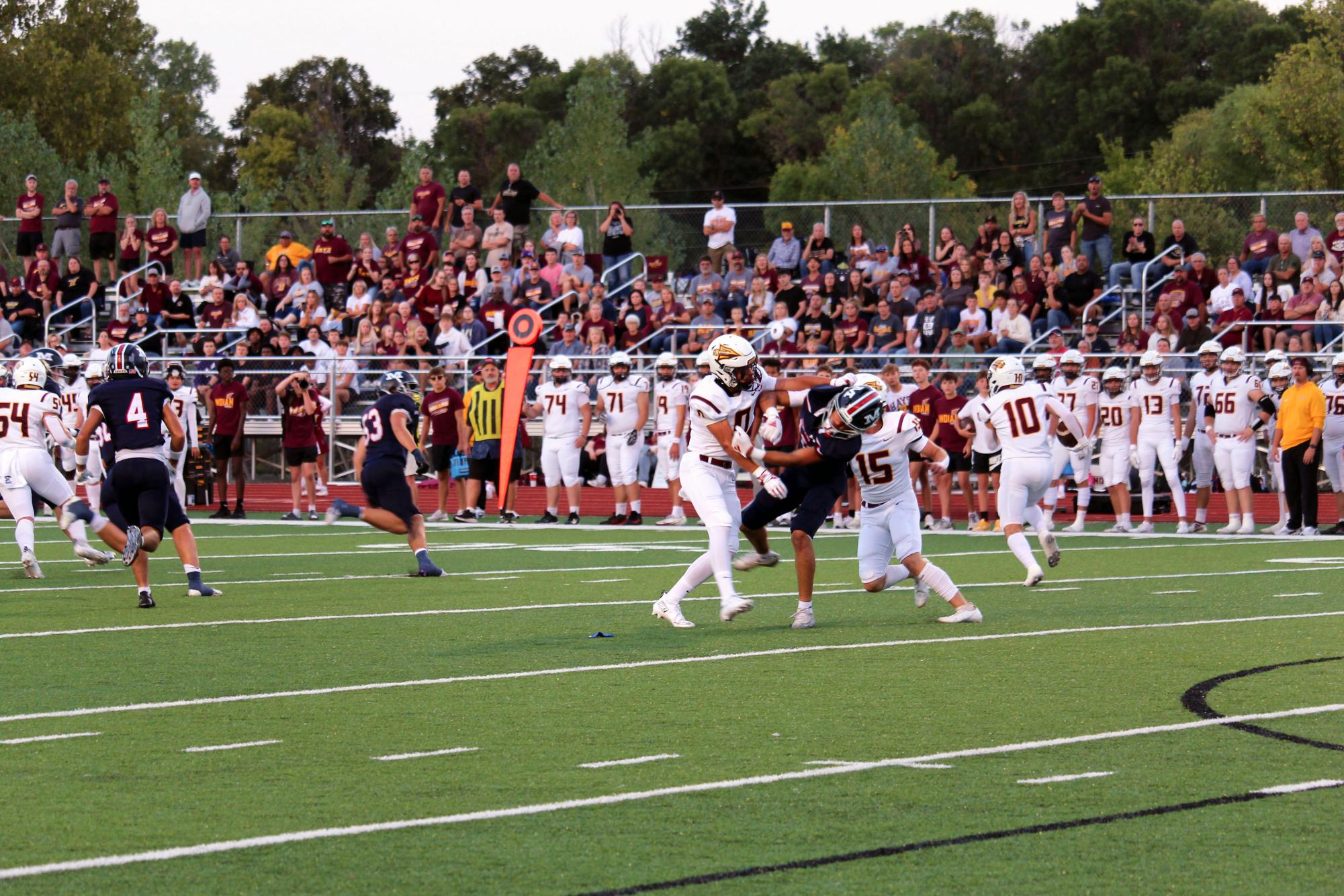 Football Hays. Homecoming Crowning