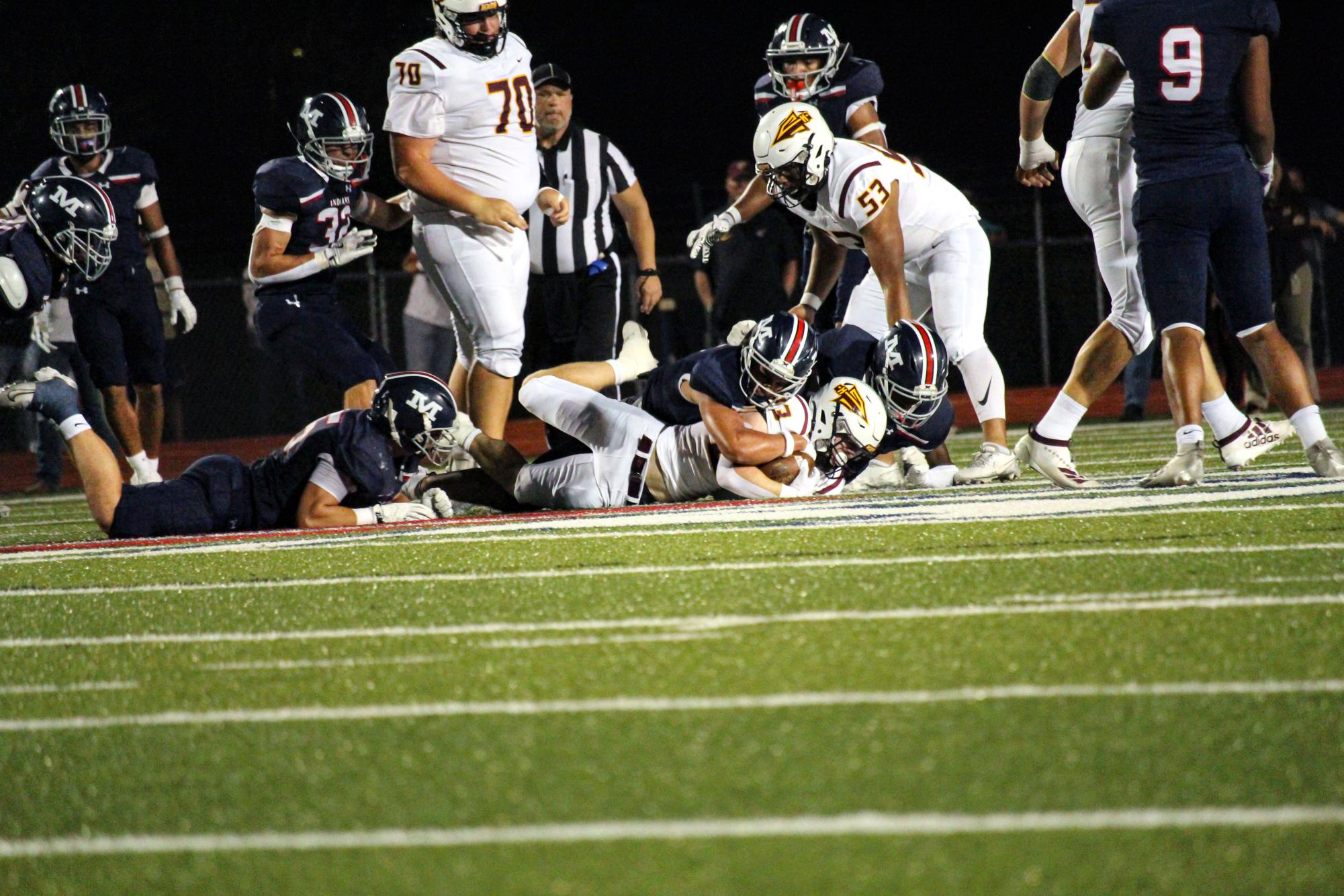 Football Hays. Homecoming Crowning
