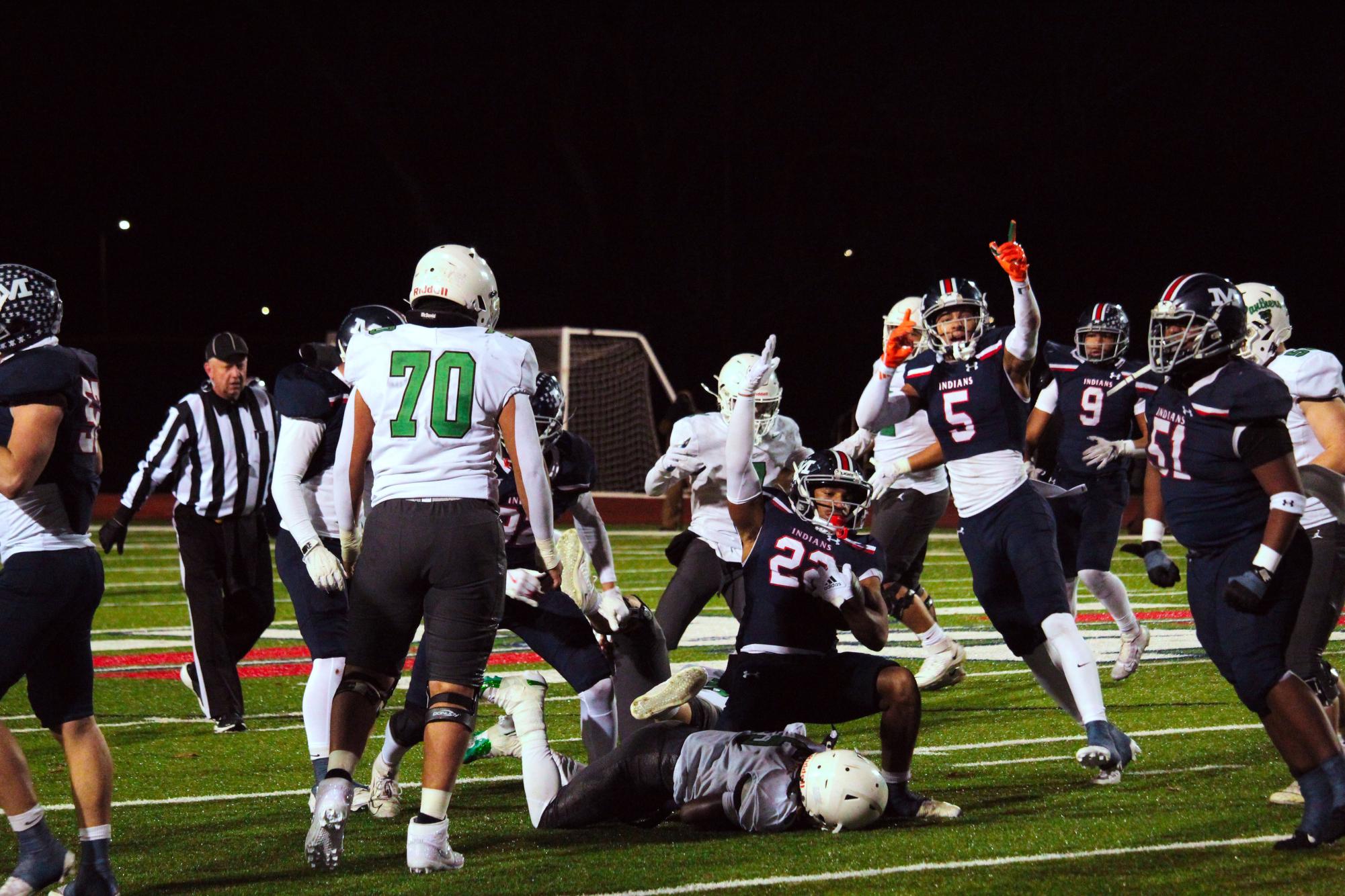 Varsity Football v Derby Substate